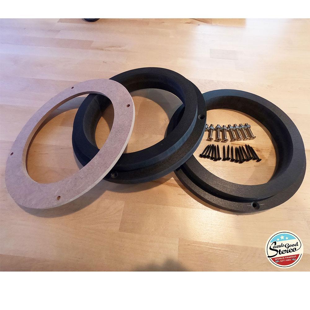 10-inch Universal Custom Made Speaker Adapters - Sounds Good Stereo Online