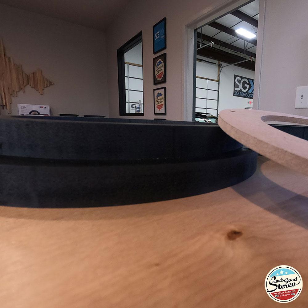 10-inch Universal Custom Made Speaker Adapters - Sounds Good Stereo Online