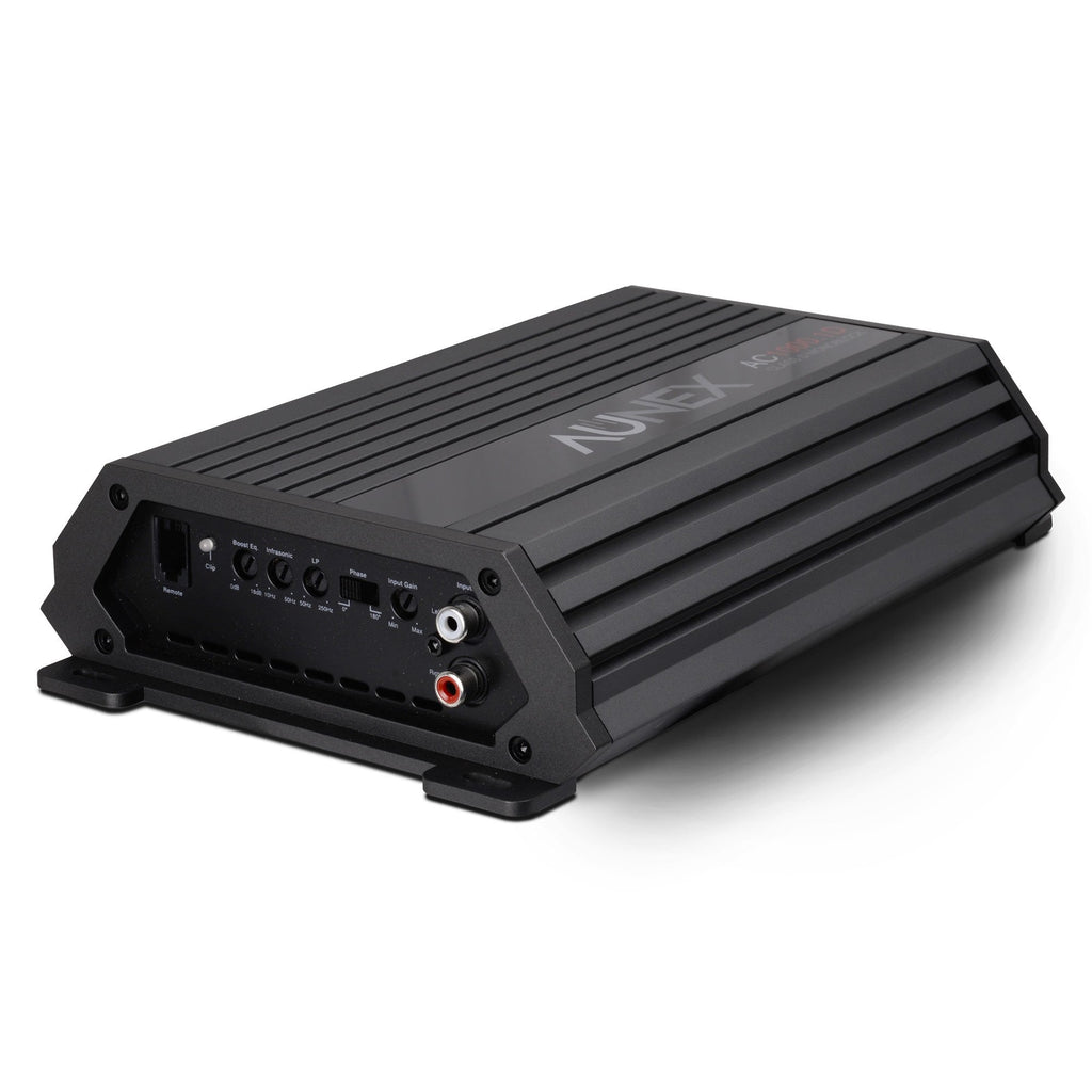 Aunex AC 1000.1D AC Series 1000wrms Mono-Block 1-Channel Compact Amplifier