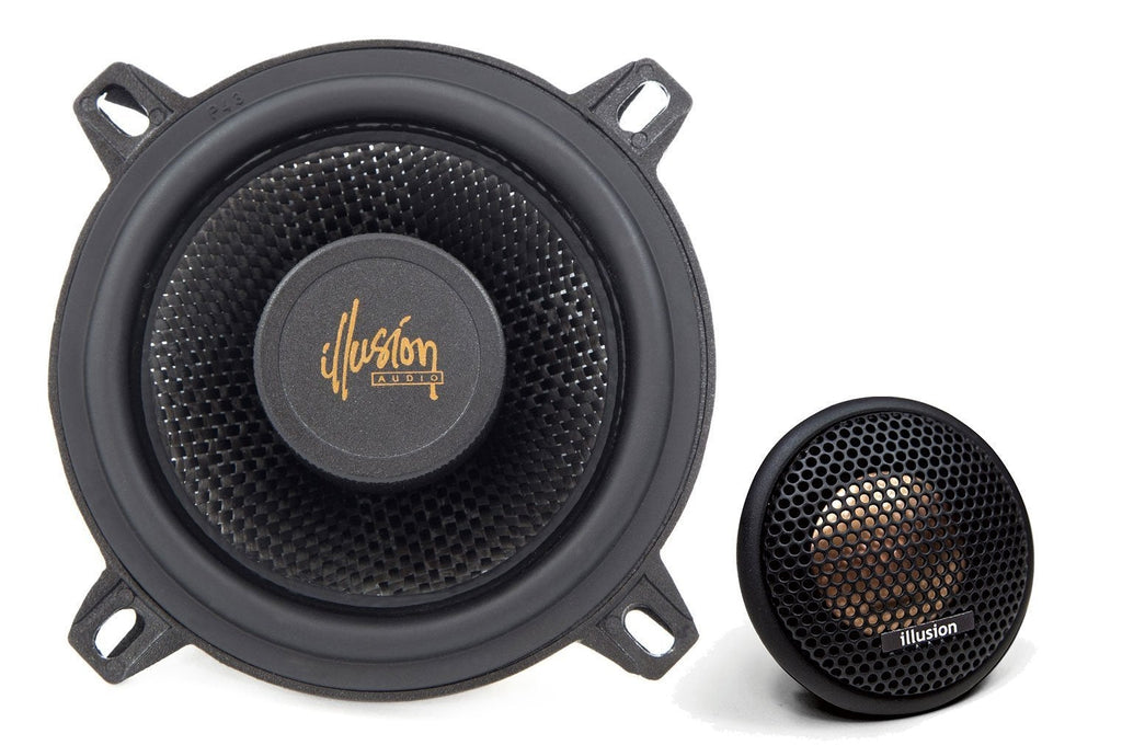 Illusion Audio Carbon C4S 4" SQ Audiophile Component Speaker Kit