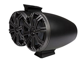 Kicker 46KMFC8/46KMFC8W Coaxial Tower System Speakers - Black