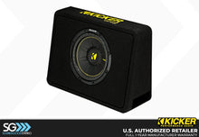 Load image into Gallery viewer, Kicker 44TCWC102 CompC Series 10-inch Ported Loaded Enclosure - 2 Ohm Final
