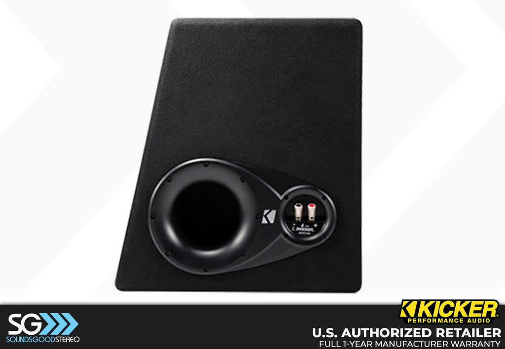 Kicker 43VC124 Comp Series 12-inch Loaded Subwoofer Enclosure - 4 Ohm Final