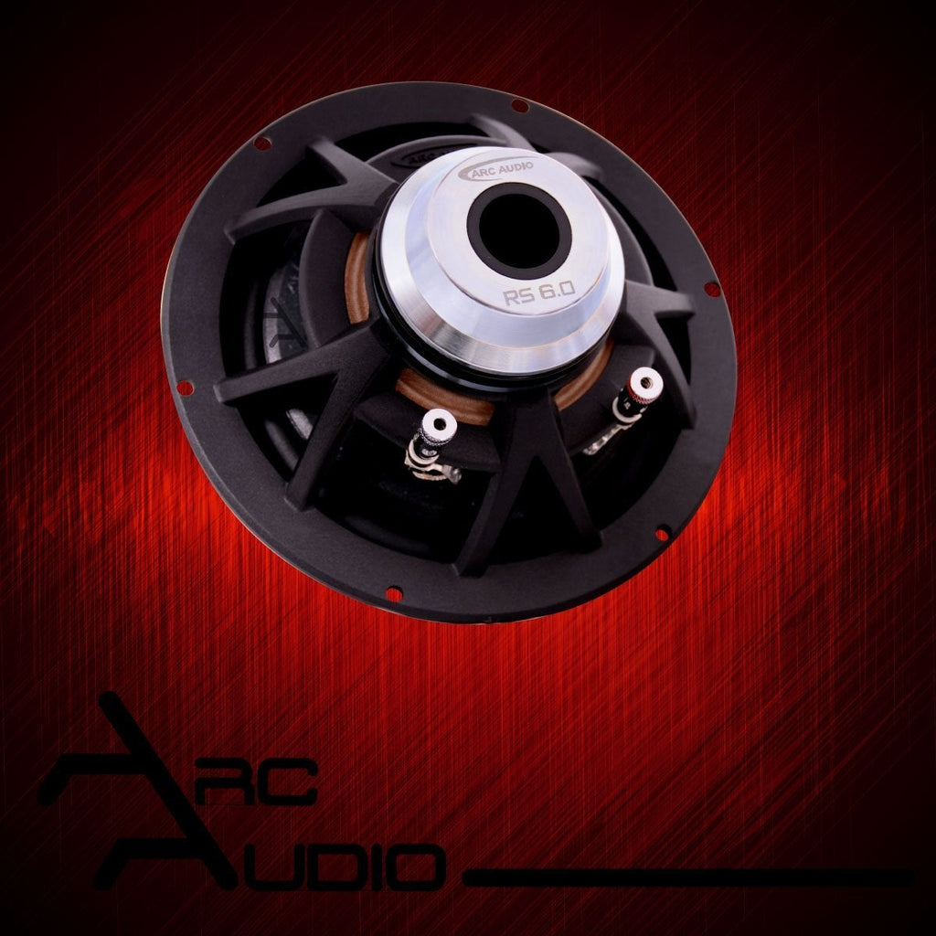Arc Audio RS Series RS6.0 6.5" SQ Audiophile Mid-Bass Drivers (Pair)