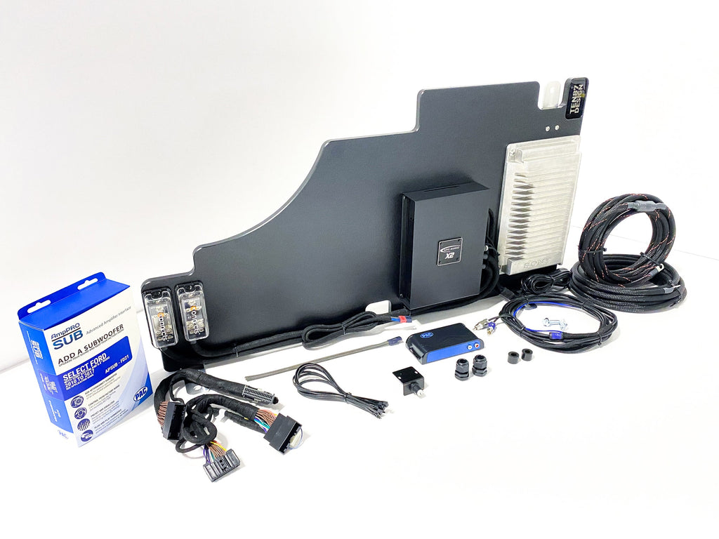 Arc Audio X2 650.1 Loaded Amplifier Rack - 650wrms - Sony - For 2015-2022 Ford F-Series Trucks - Sony,650wrms
