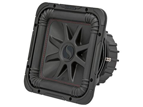 Kicker L7R10 High-Performance 10-inch Square Subwoofer - Dual 2 Ohm