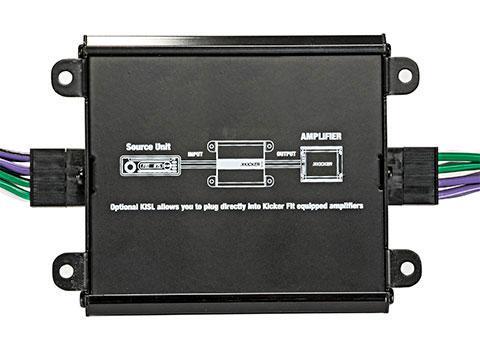 Kicker KISLOAD4 Smart-Radio 4ch Active Line Output Converter with 25ohm load