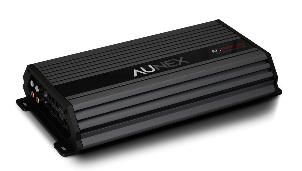 Aunex AC 1000.4D AC Series 1000wrms 4-Channel Compact Amplifier