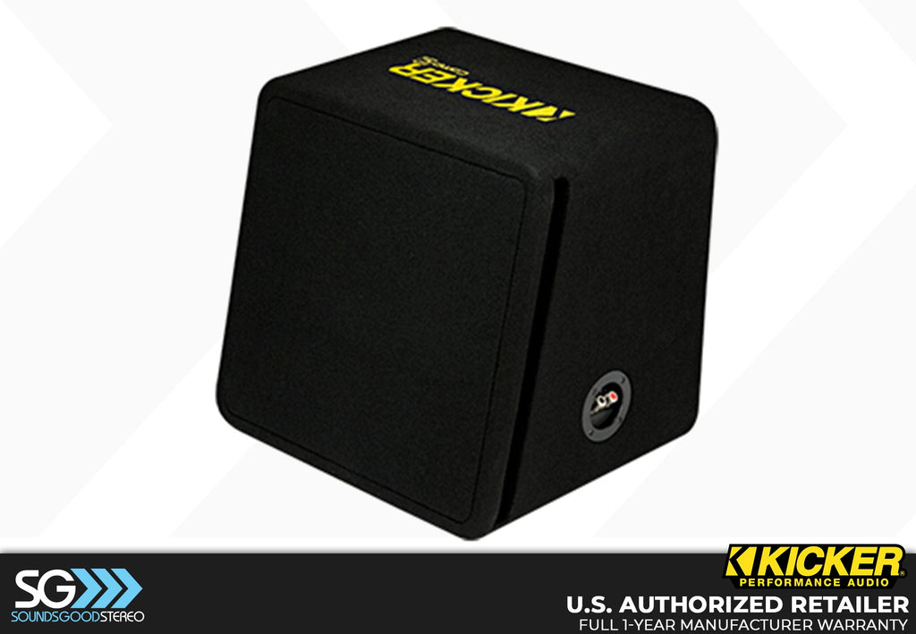 Kicker 44VCWC12 CompC Series 12-inch Ported Loaded Enclosure - 2 Ohm Final