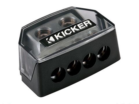 Kicker DB4 UnFused Two Input & Four Output Distribution Block