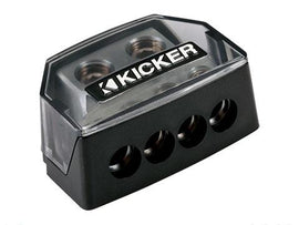 Kicker DB4 UnFused Two Input & Four Output Distribution Block
