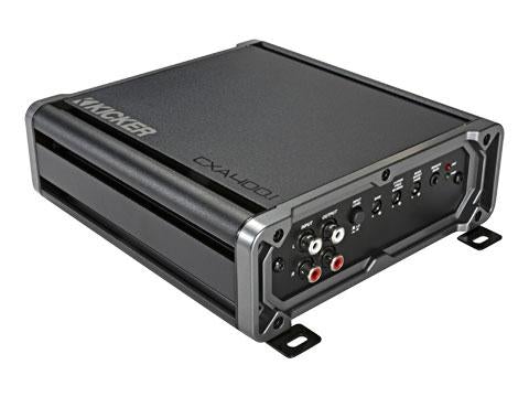 Kicker CXA4001t CX Series High-Power 400W 1-channel Mono-Block Subwoofer Amplifier