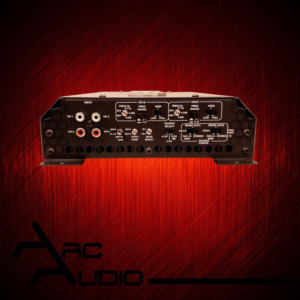 Arc Audio KS300.4 V3 Audiophile Grade Class G/H 4ch Amplifier