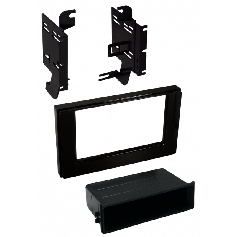Best Kits BKTOYK986GB 2015-2020 Toyota Sienna Single Din or ISO w/Pocket or Double Din