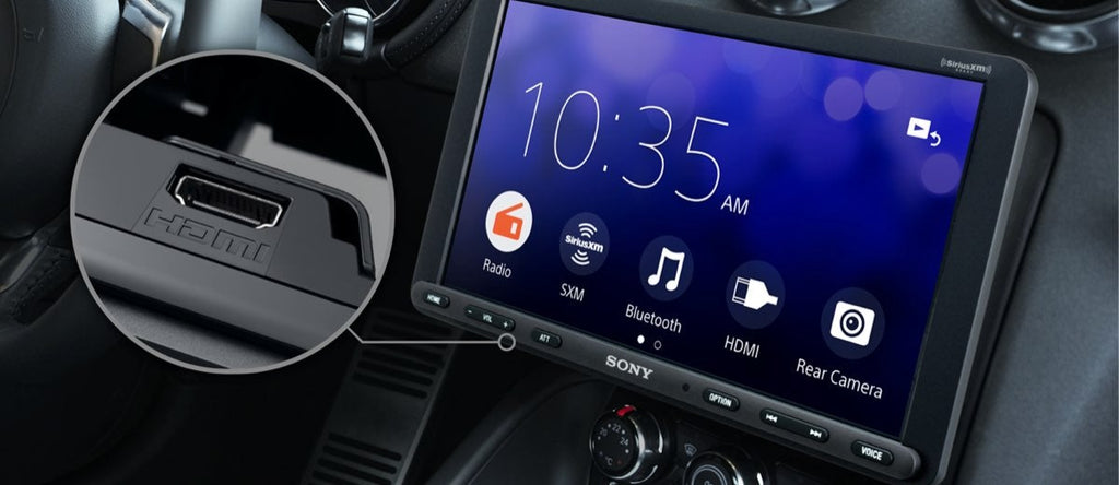 Sony XAVAX8100 9" Apple CarPlay / Android Auto Media Receiver w / HDMI