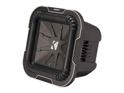 Kicker Q-Class L7 Solo-Baric Square 8-inch High-Performance Subwoofer - Dual 2 Ohm
