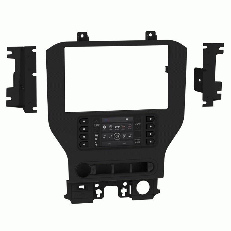 Metra 108-FD5CH Ford Mustang 2015-Up (w/ 4.2in screen) - Pioneer 8-inch Radio Dash Kit
