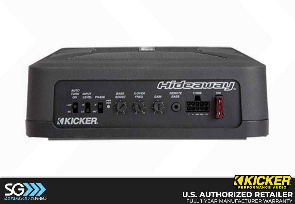 Kicker 11HS8 Hideaway™ 8-Inch Compact Powered Subwoofer