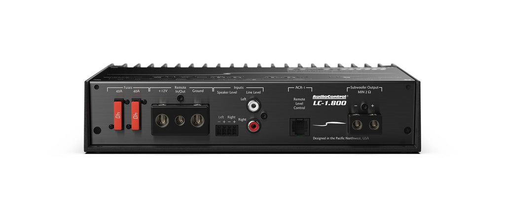 AudioControl LC-1.800 Mono Subwoofer Amp 800W RMS at 2 Ohm