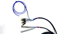 Load image into Gallery viewer, Custom Radio Integration T-Harness for Base Model Vehicles - Speaker Wire - Compatible with 2021+ Ford Vehicles - RCA Tips