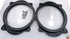Custom Made Speaker Adapters - Front 6.5-inch Complete Kit - Compatible with 2012-2017 Toyota Camry/Avalon - Front 6.5-inch,Complete Kit
