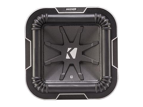 Kicker Q-Class L7 Solo-Baric Square 8-inch High-Performance Subwoofer - Dual 2 Ohm