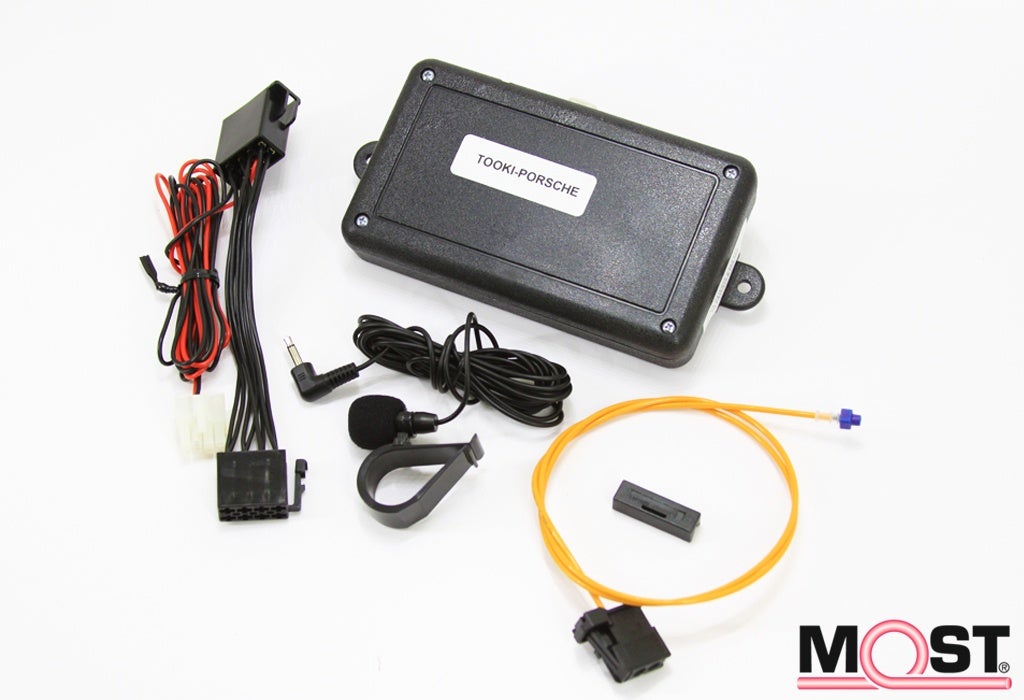 Nav-TV - NTV-KIT010 - TOOKI Bluetooth phone integration system for select Porsche vehicles