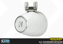 Load image into Gallery viewer, Kicker 44KMTC114/44KMTC114W HLCD Marine 11-inch Tower Horn Loaded Speaker System - WHITE