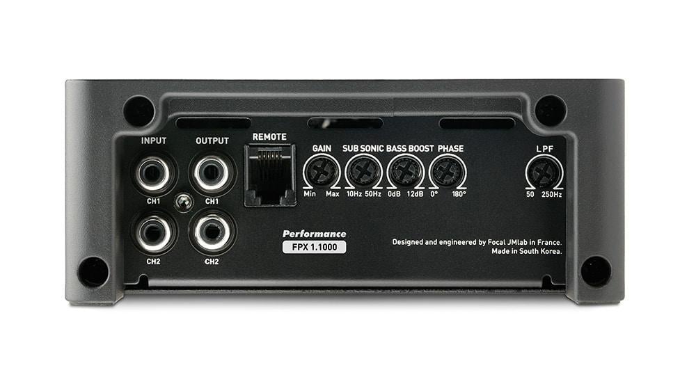 Focal FPX 1.1000 High-Performance 1000wrms Class-D 1-ch Amplifier