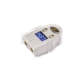 Stinger SHT301 Positive Digital Battery Terminal w/ Volt Meter (2 x 1/0 or 4 Gauge Outputs)