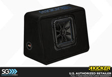 Load image into Gallery viewer, Kicker 44TL7S102 L7S 10-inch Loaded Vented Thin-Profile Subwoofer Enclosure - 2 Ohm Final