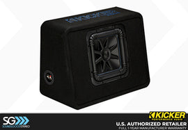 Kicker 44TL7S102 L7S 10-inch Loaded Vented Thin-Profile Subwoofer Enclosure - 2 Ohm Final