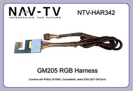 Nav-TV - NTV-HAR342 - RGB-GM205 Harness