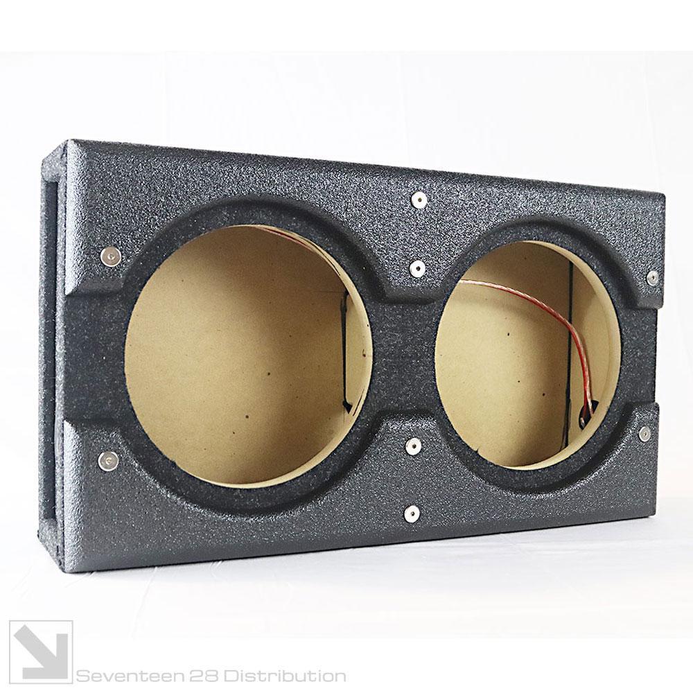Audiomobile SPL 255.2 "SoloPass" Low-profile Subwoofer Enclosures (Dual 10-Inch Openings)