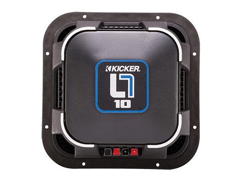 Kicker Q-Class L7 Solo-Baric Square 10-inch High-Performance Subwoofer - Dual 2 Ohm