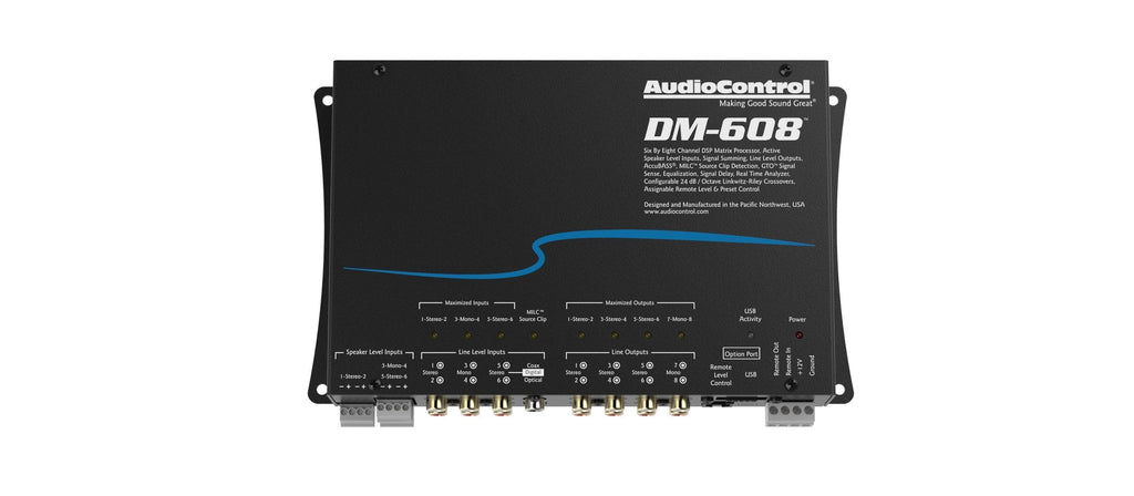 AudioControl DM-608 6x8 Channel Matrix DSP Processor