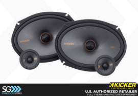 Kicker KSS269 6x9-Inch & 2.75-Inch 2-way Kit with GM/Ford/Chrysler/Dodge/Jeep Brackets