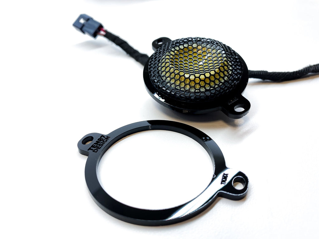 Custom Laser Cut Tweeter Adapters - Focal K2 Power TKMX - Compatible with 2015+ Ford Vehicles - Focal K2 Power TKMX