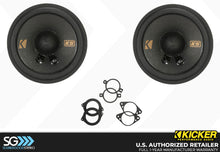 Load image into Gallery viewer, Kicker KSC270 2.75-inch Speakers with GM/Chrysler/Subaru/Jeep/Toyota Brackets
