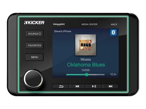 Kicker KMC5 Marine 2-Zone Media Center Stereo