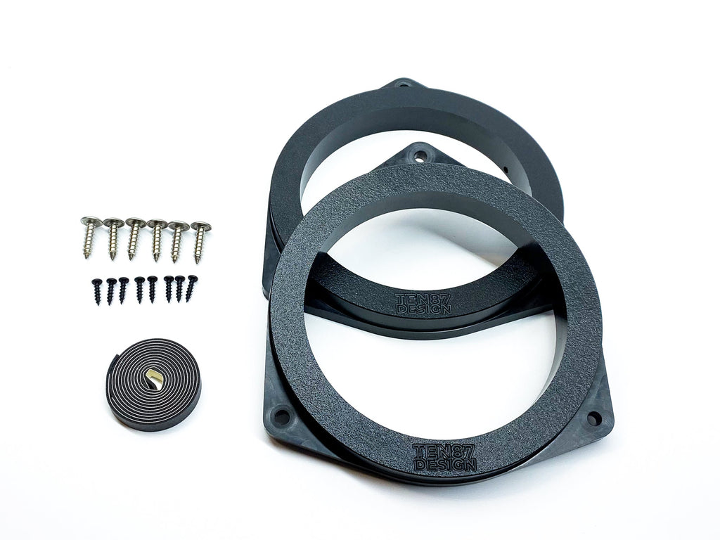2014+ Toyota Tundra Custom Speaker Adapters - Adapters Only,Rear 6.5-inch