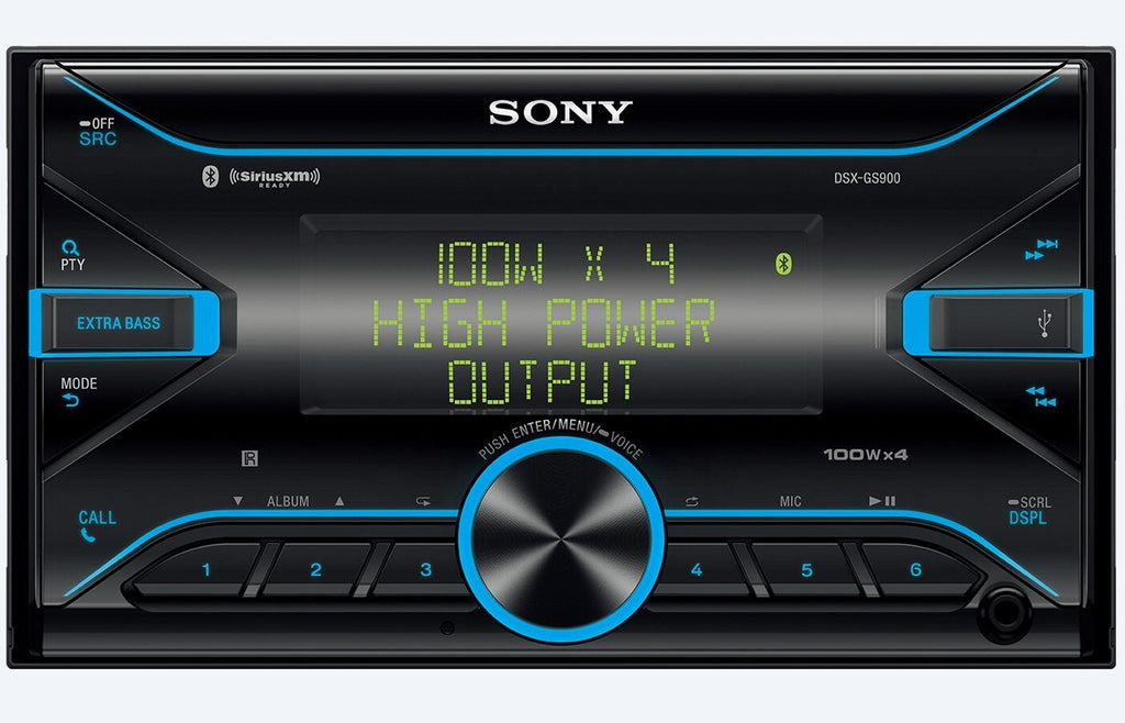 Sony DSX-GS900 High-Power Bluetooth® Media Receiver
