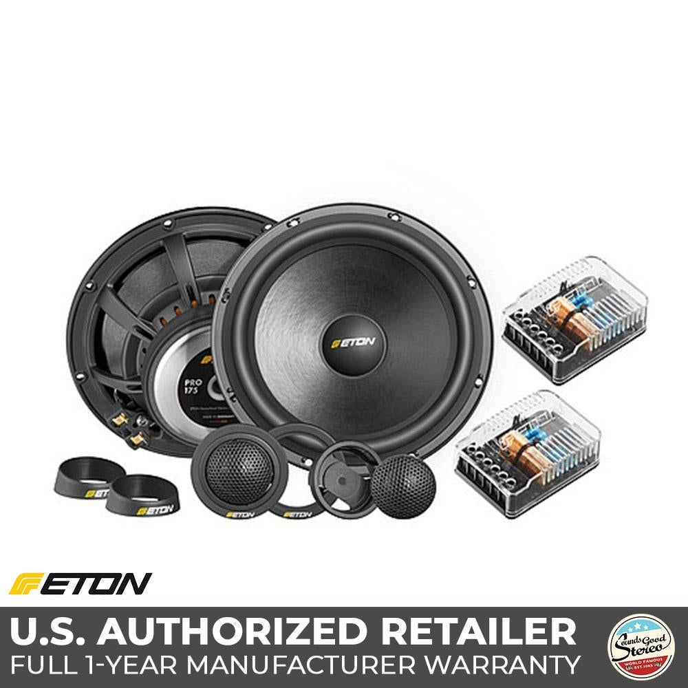 ETON Pro Series 175 6.5-inch 2-way High-Performance Component Speaker Kit