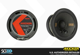 Kicker KSC270 2.75-inch Speakers with GM/Chrysler/Subaru/Jeep/Toyota Brackets
