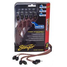 Stinger SI4620 4000 Series 20ft/6.1m 6-channel Directional Balanced Twisted Pair Interconnects