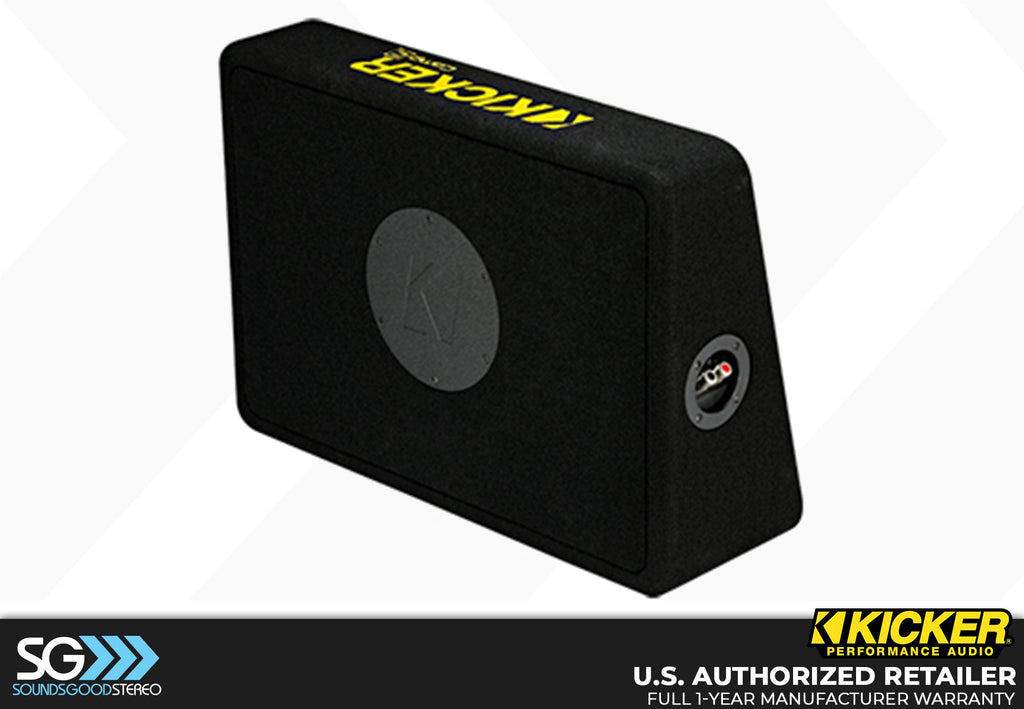 Kicker 44TCWC102 CompC Series 10-inch Ported Loaded Enclosure - 2 Ohm Final