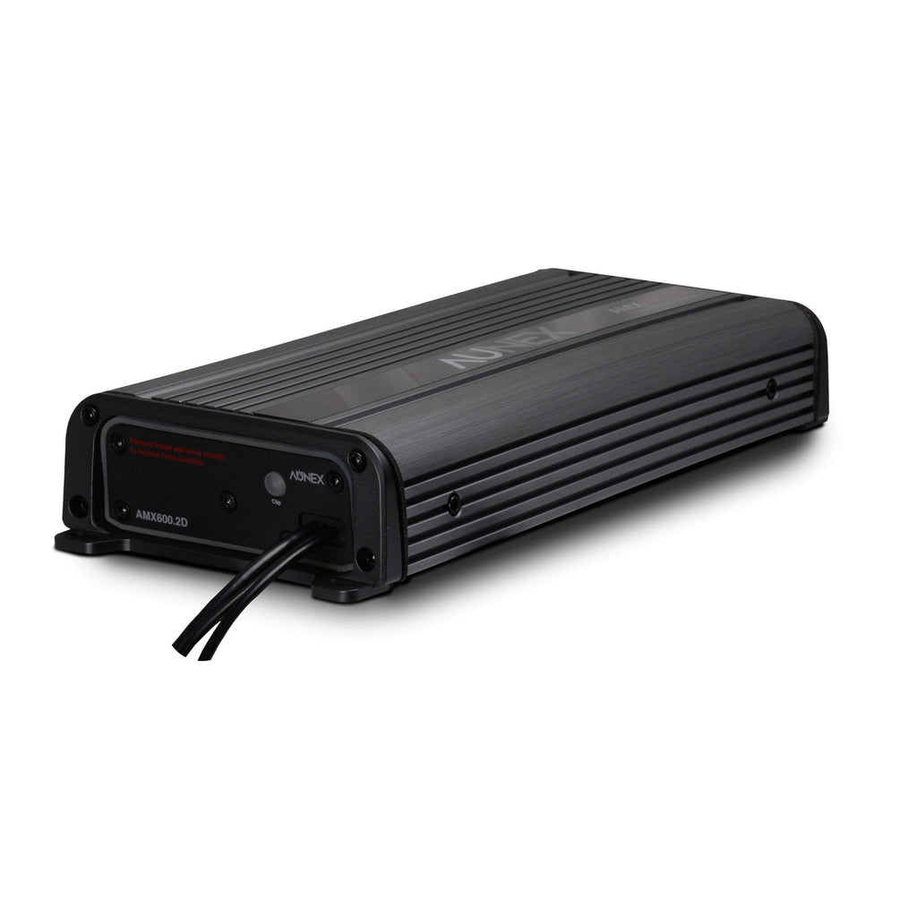 Aunex AMX 600.2D AMX Series IPX67 Marine Powersports 600wrms 2-Channel Amplifier