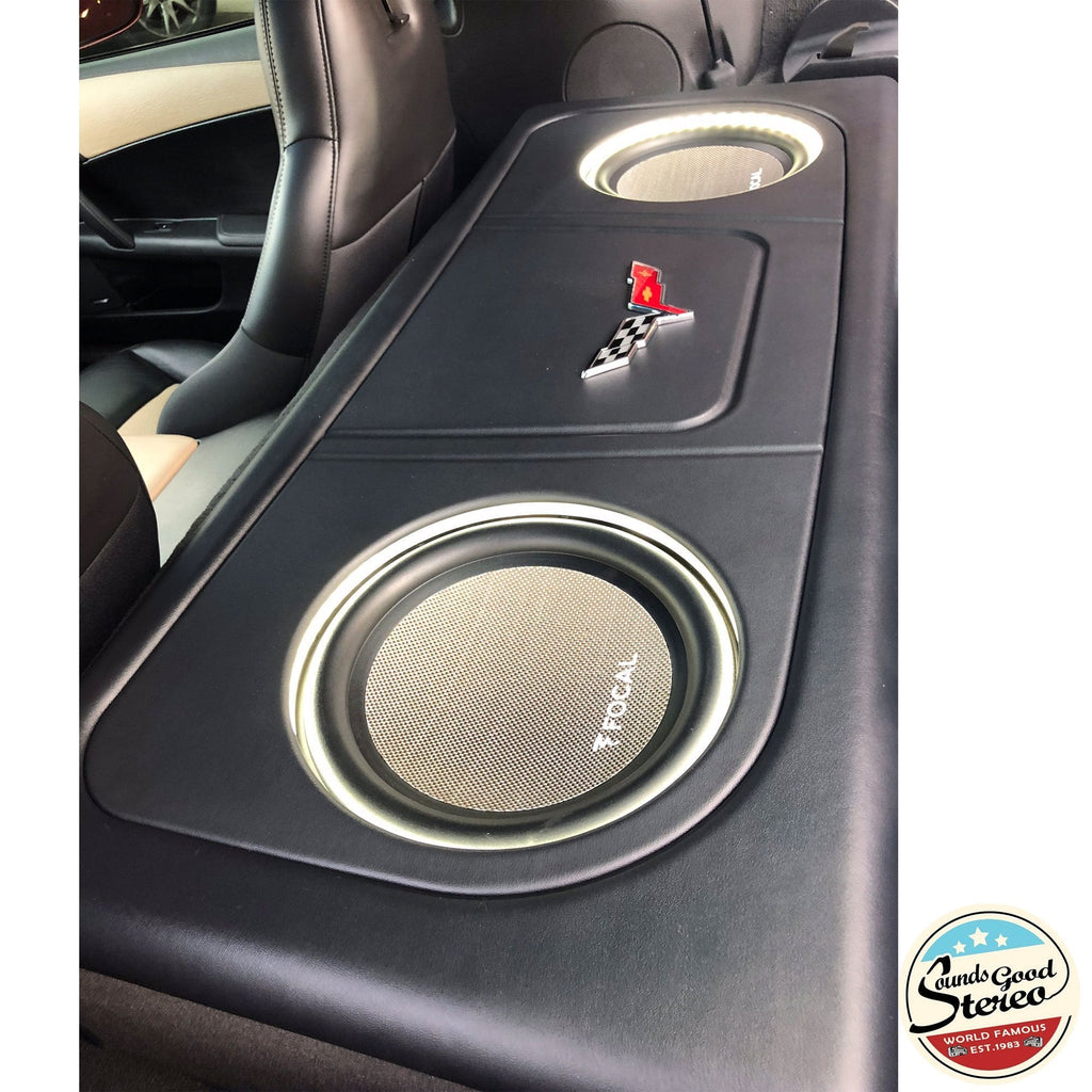 Custom Subwoofer Enclosure - Arc Audio "Arc" Package - Compatible with 2005-2013 Chevrolet Corvette (C6) - Arc Audio ARC,1-ohm
