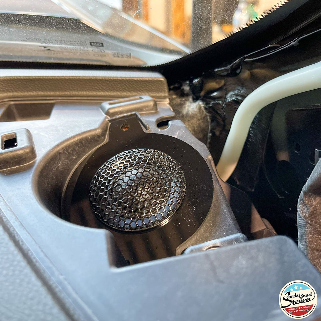 Custom Laser Cut Tweeter Adapters - Compatible with 2013-2021 GMC/Chevrolet Vehicles - 39mm