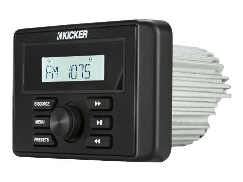 Kicker KMC3 Marine Stereo Media Receiver